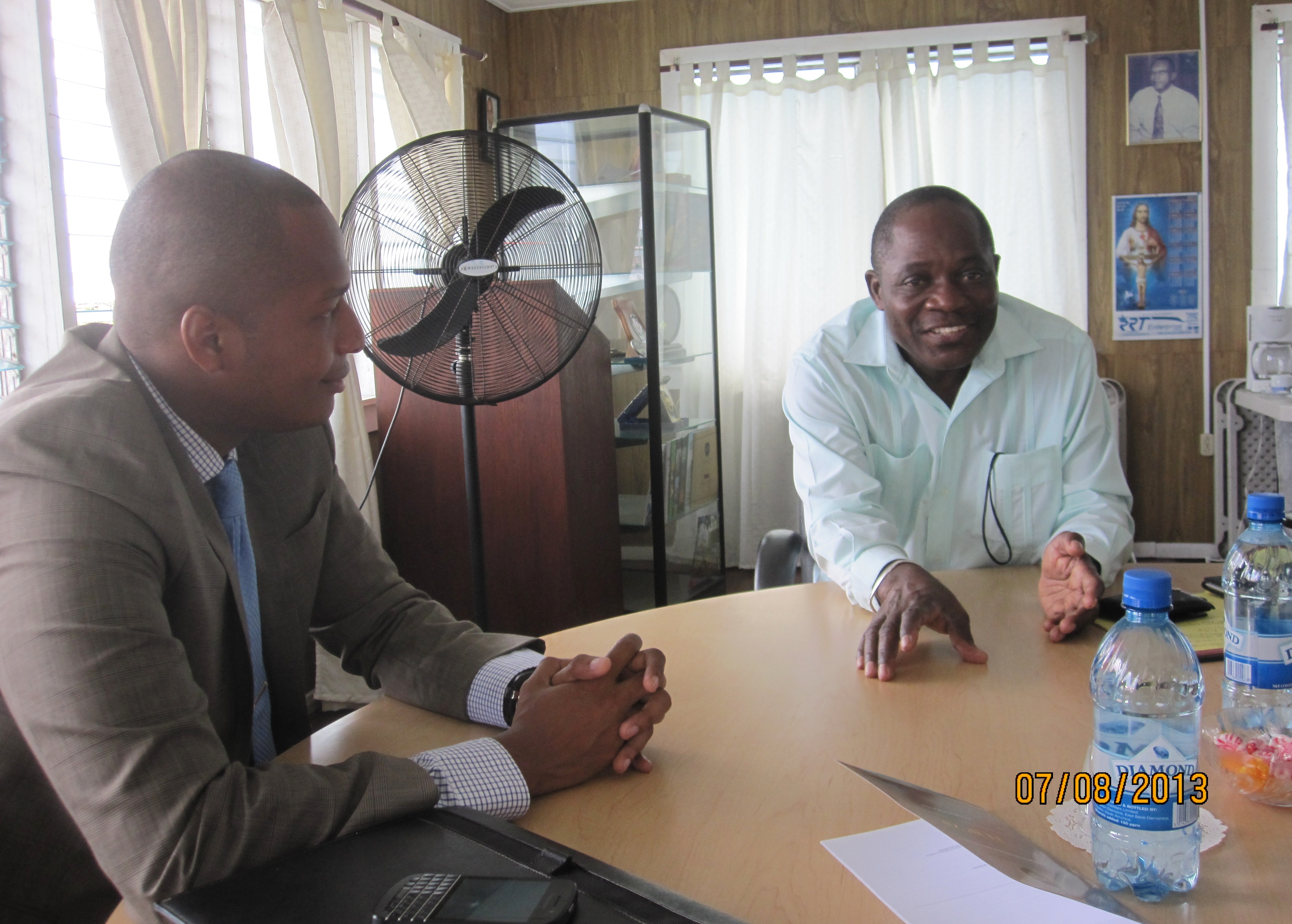 GCCI Meets with the Vice Chancellor of the University of Guyana