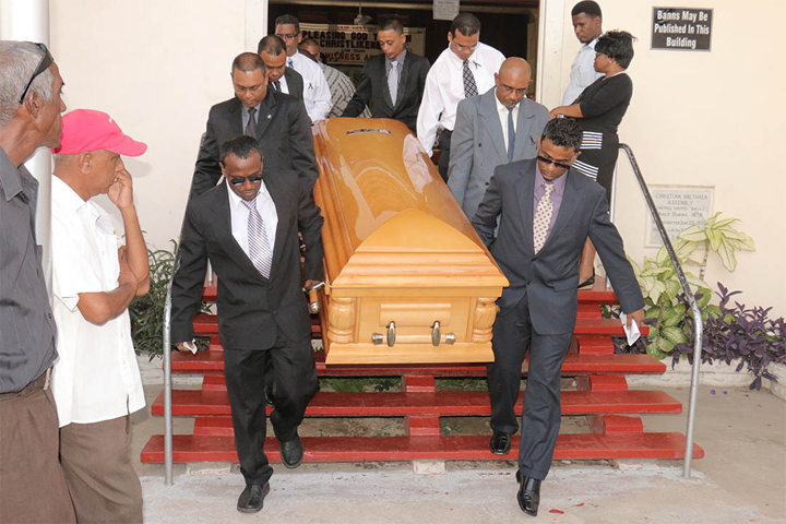 Ronald Webster laid to rest