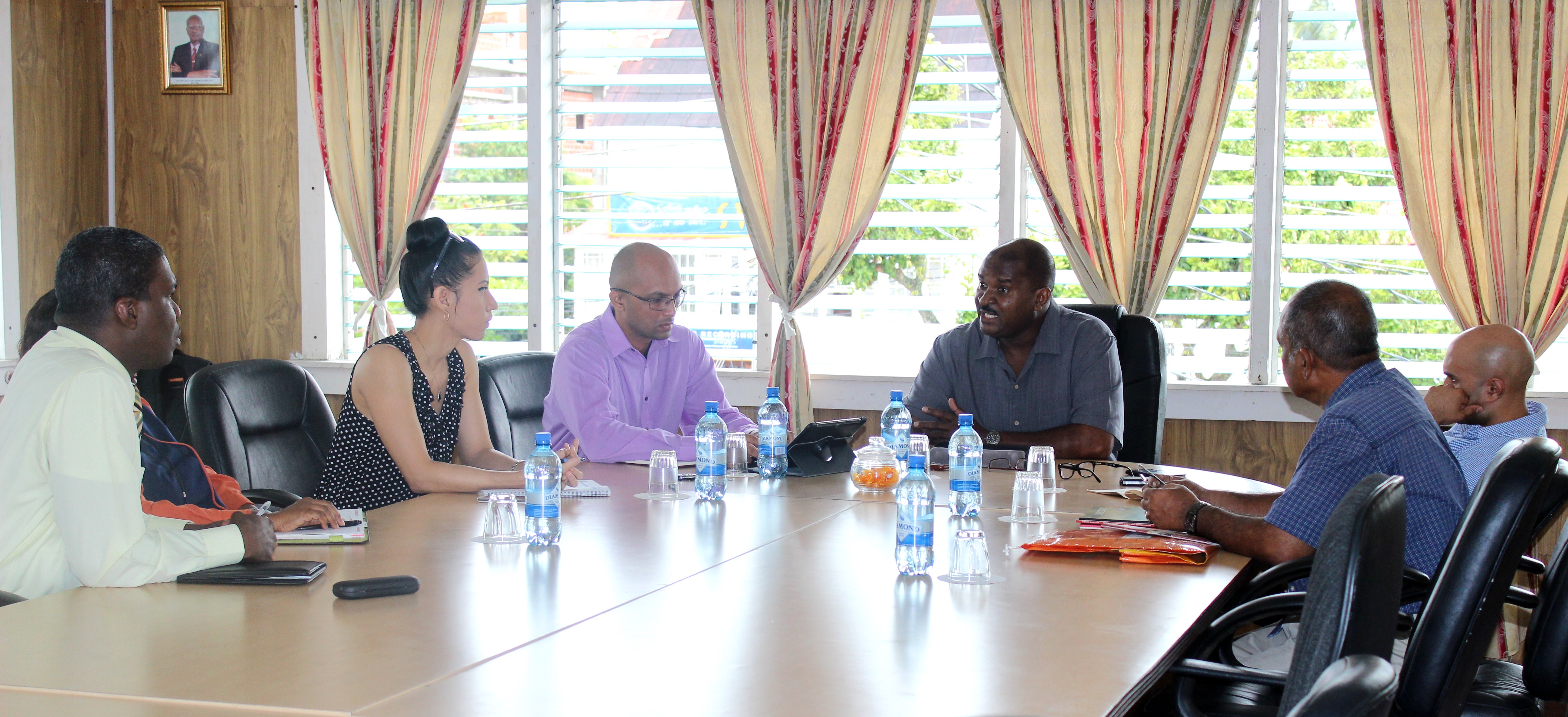 Meeting with Dr. Turhane Doerga, International Rice Expert