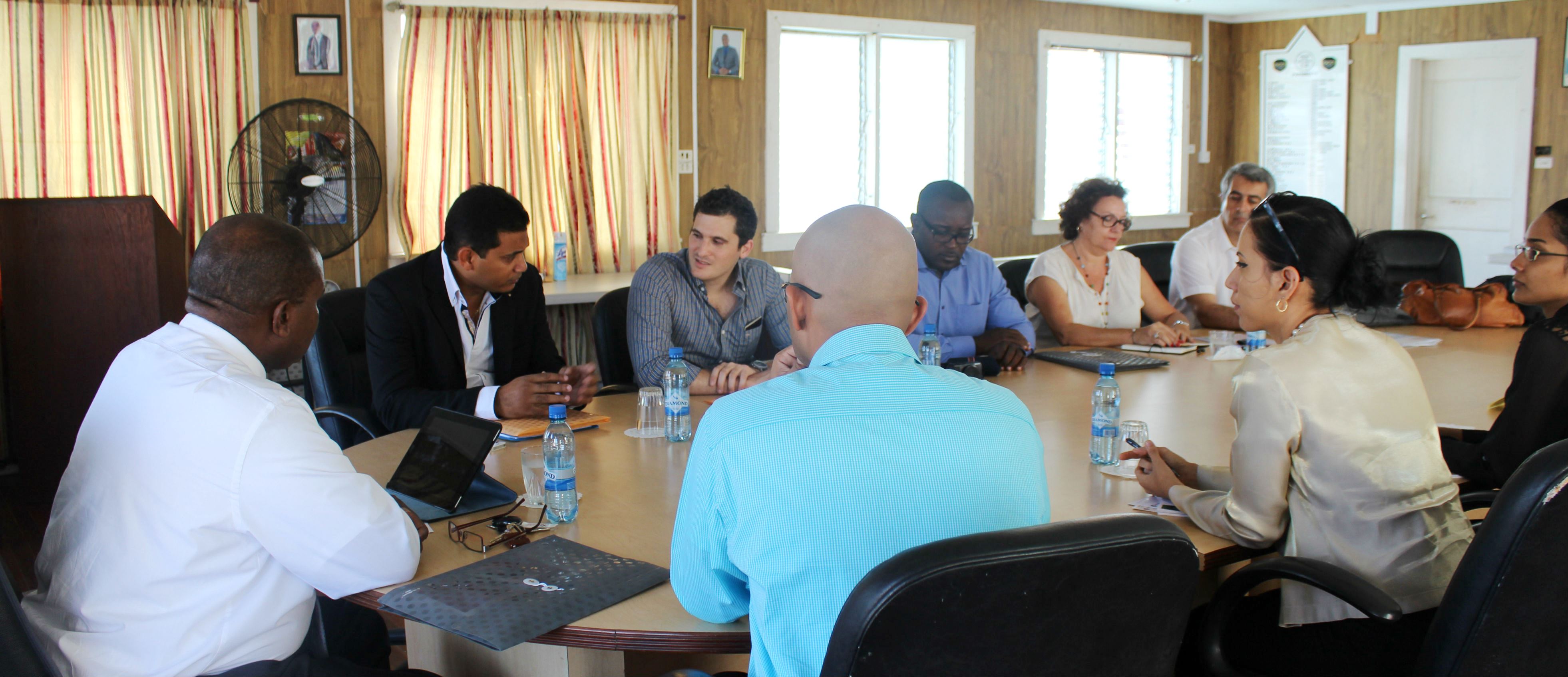 Meeting with the Chamber of Commerce and Industry of French Guyane