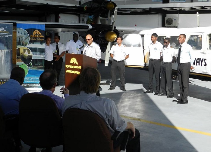 GCCI’s President at the launching ceremony of Roraima’s newest addition to its fleet,