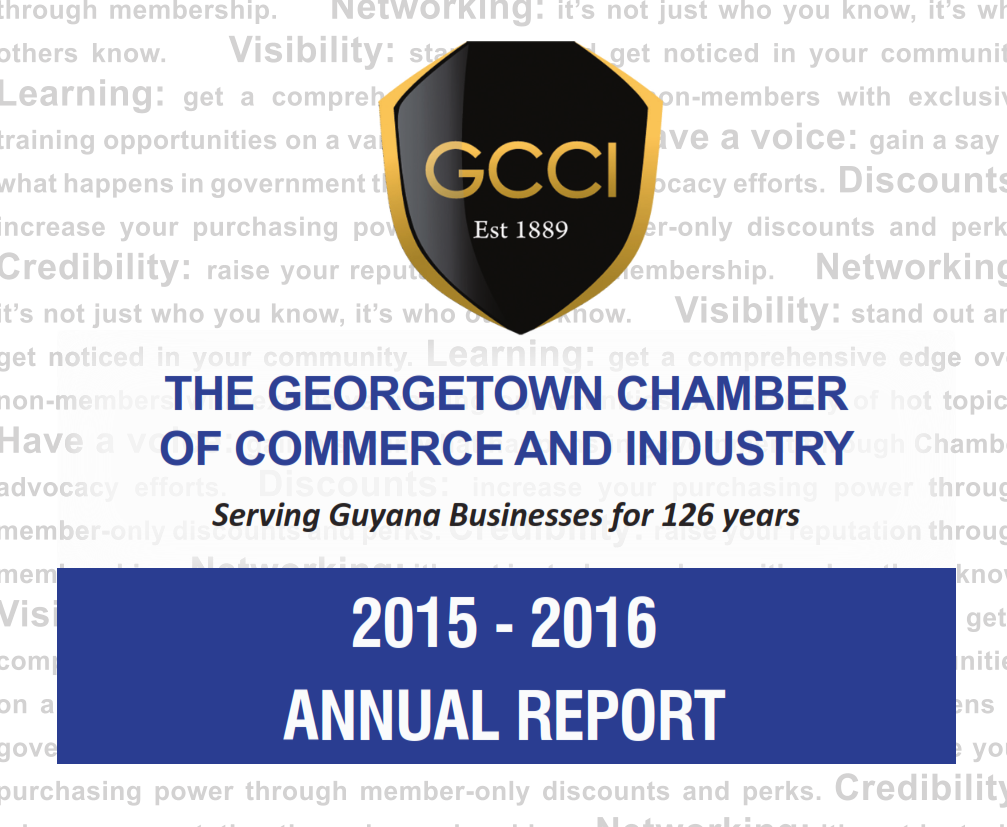 GCCI Annual Report 2015/2016