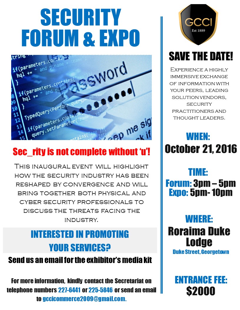 Security Forum & Expo-October 21,2016