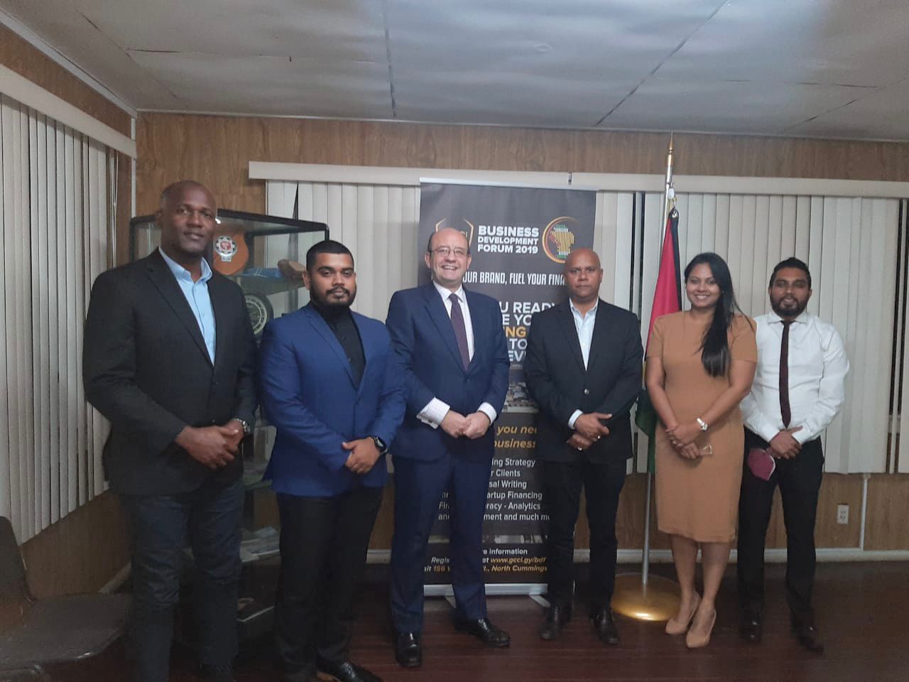 GCCI meets with Spain’s Ambassador to Guyana, His Excellency Fernando Nogales