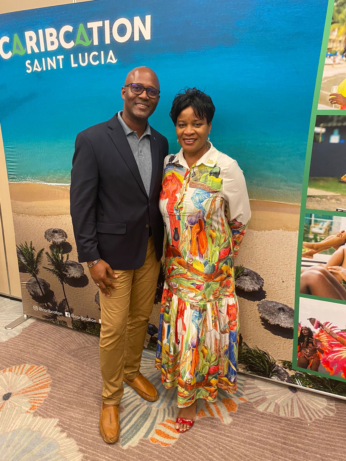 GCCI attends ‘CARIBCATION SAINT LUCIA’ event at the Marriott Hotel