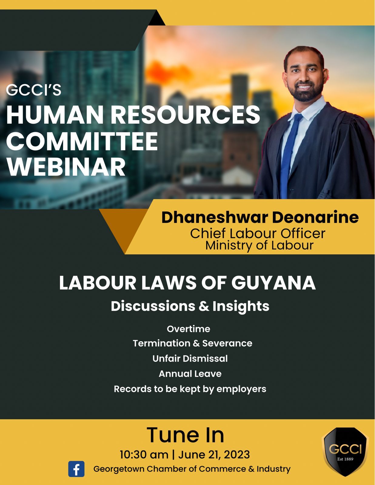 HRM Committee – Labour Laws of Guyana Webinar