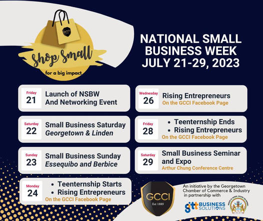 National Small Business Week of Activities