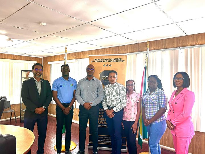 Georgetown Chamber of Commerce and Industry met with representatives from the  University of Guyana’s Students’ Society