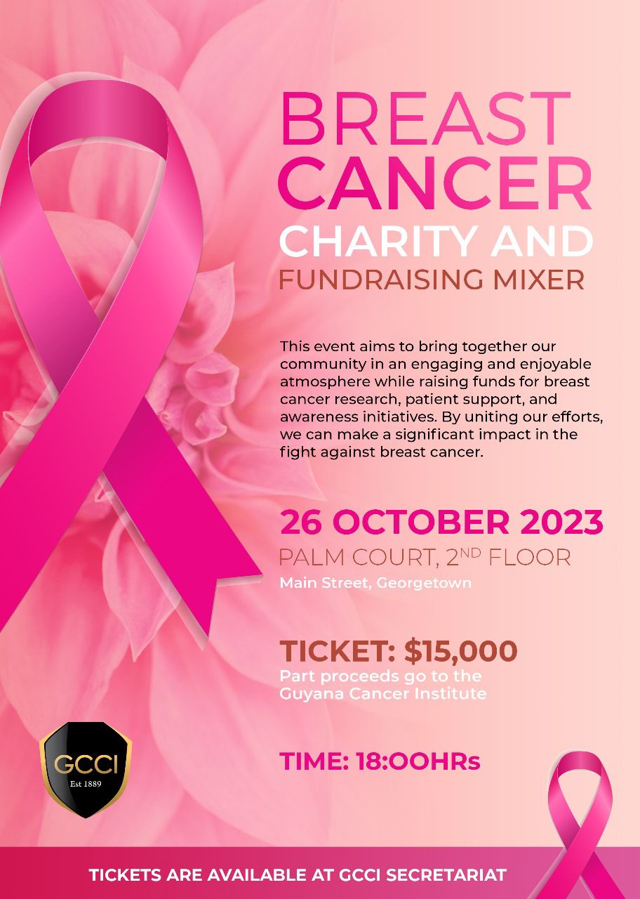 Breast Cancer Charity and Fundraising Mixer