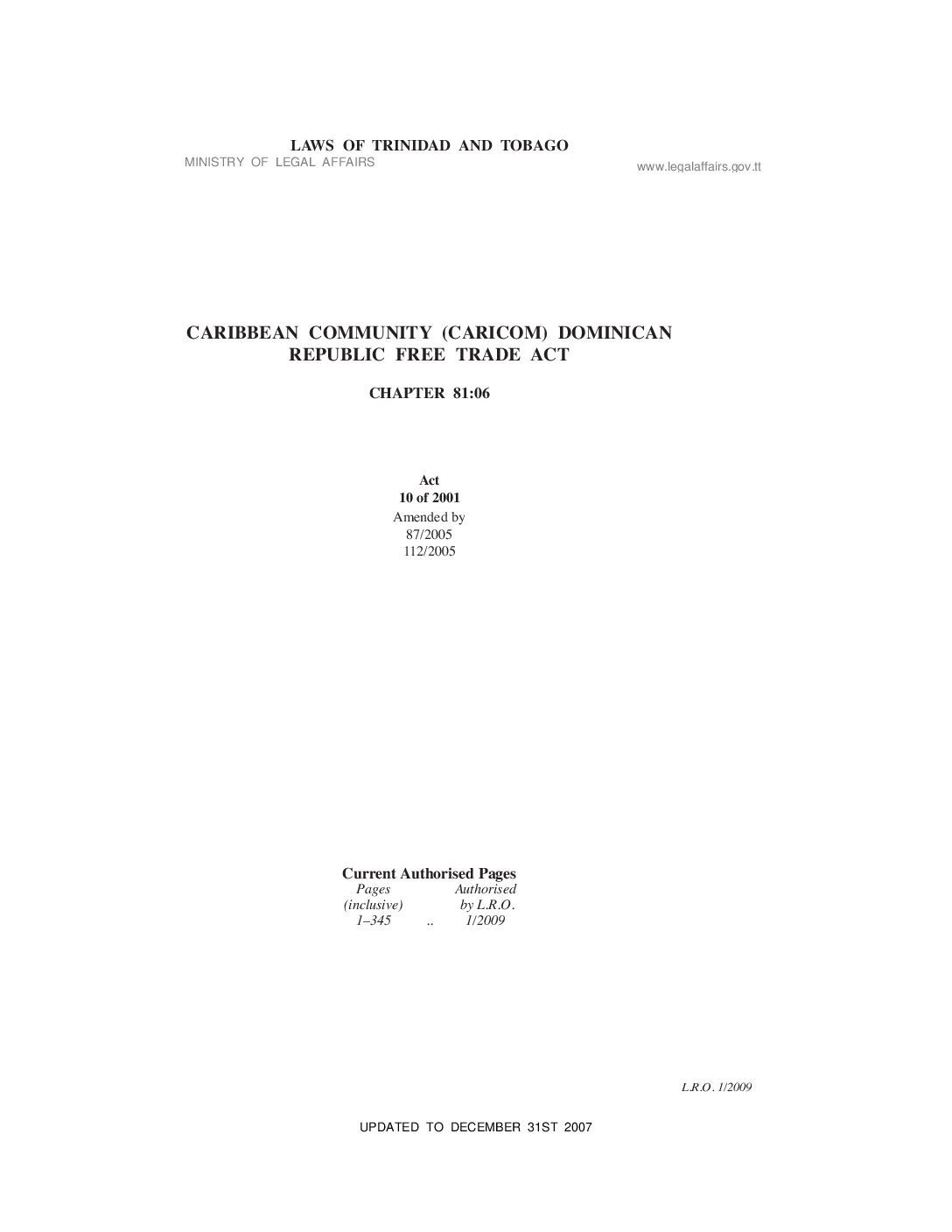 CARICOM-Dominican-Republic-Free-Trade-Act-81.06