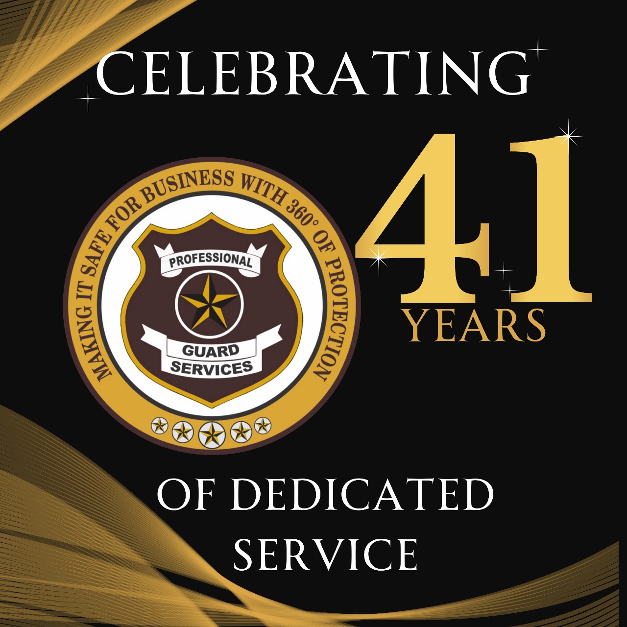 Professional Guard Services celebrates 41 years
