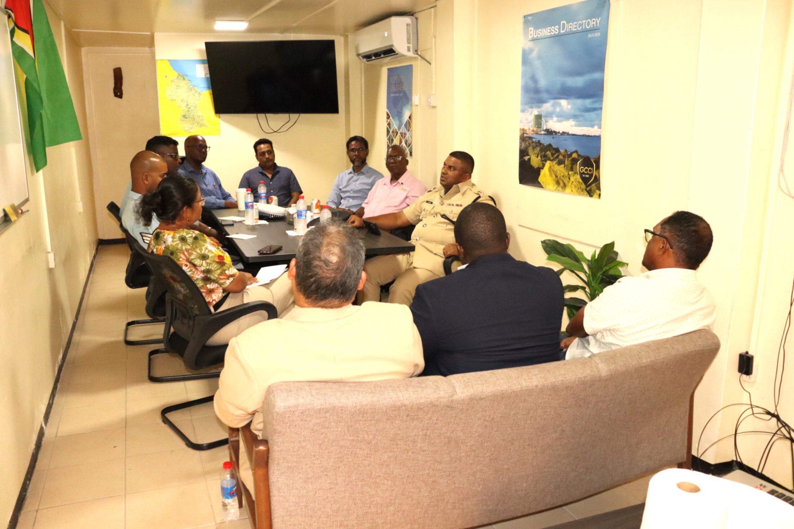 GCCI and GPF Traffic Department discuss collaborative initiatives to address road safety