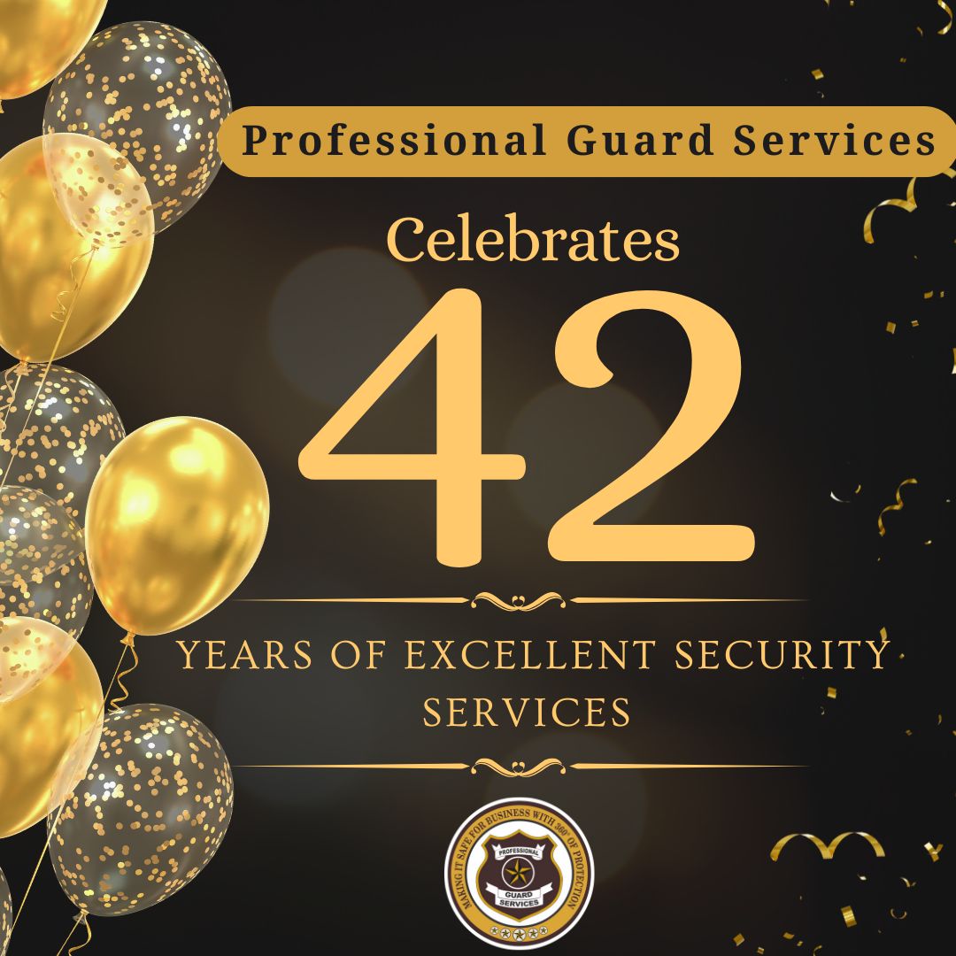 Member achievement: Professional Guard Services Limited celebrates 42 years of service