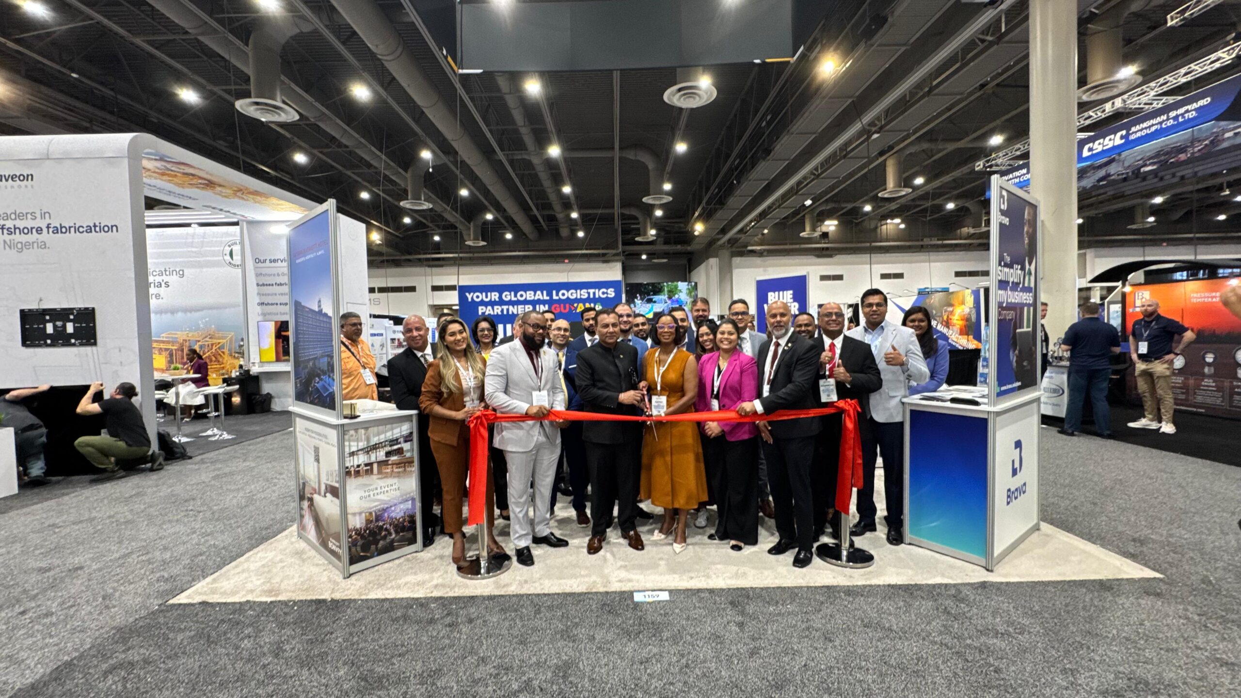 GCCI delegation participating in OTC 2025
